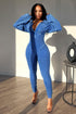 Baddie Mineral Washed Corset Jumpsuit Rompers + Jumpsuits EDGE